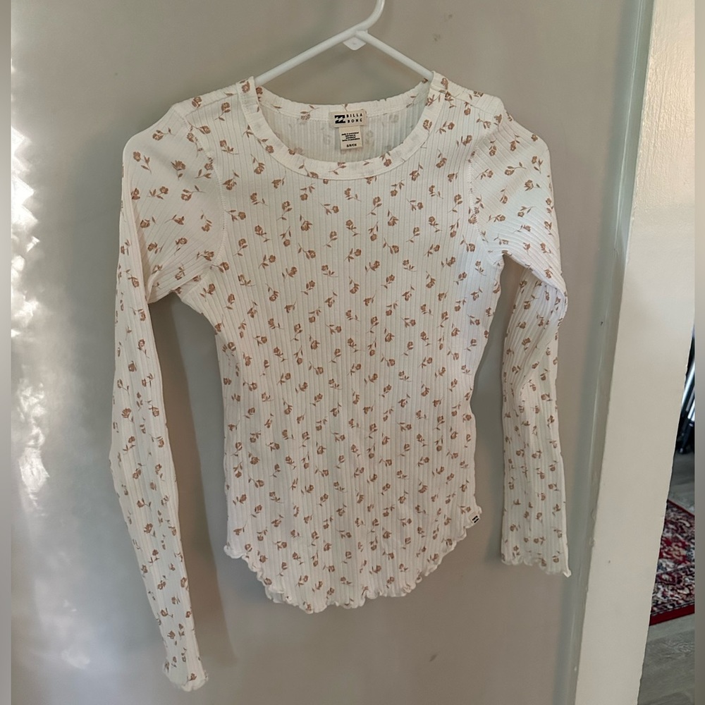 Billabong Floral Long Sleeve
